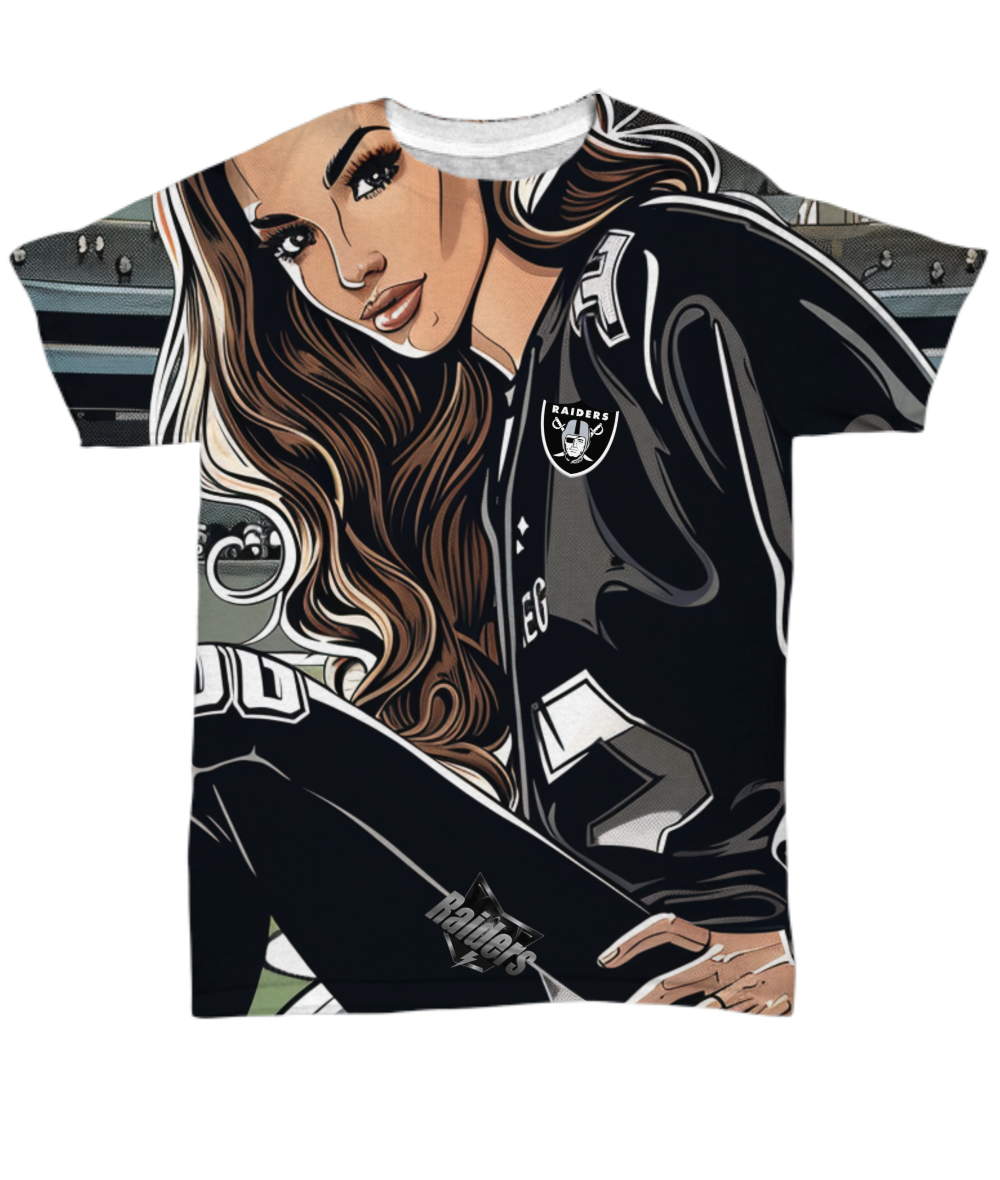 Raider Girl All Over Print T-Shirt