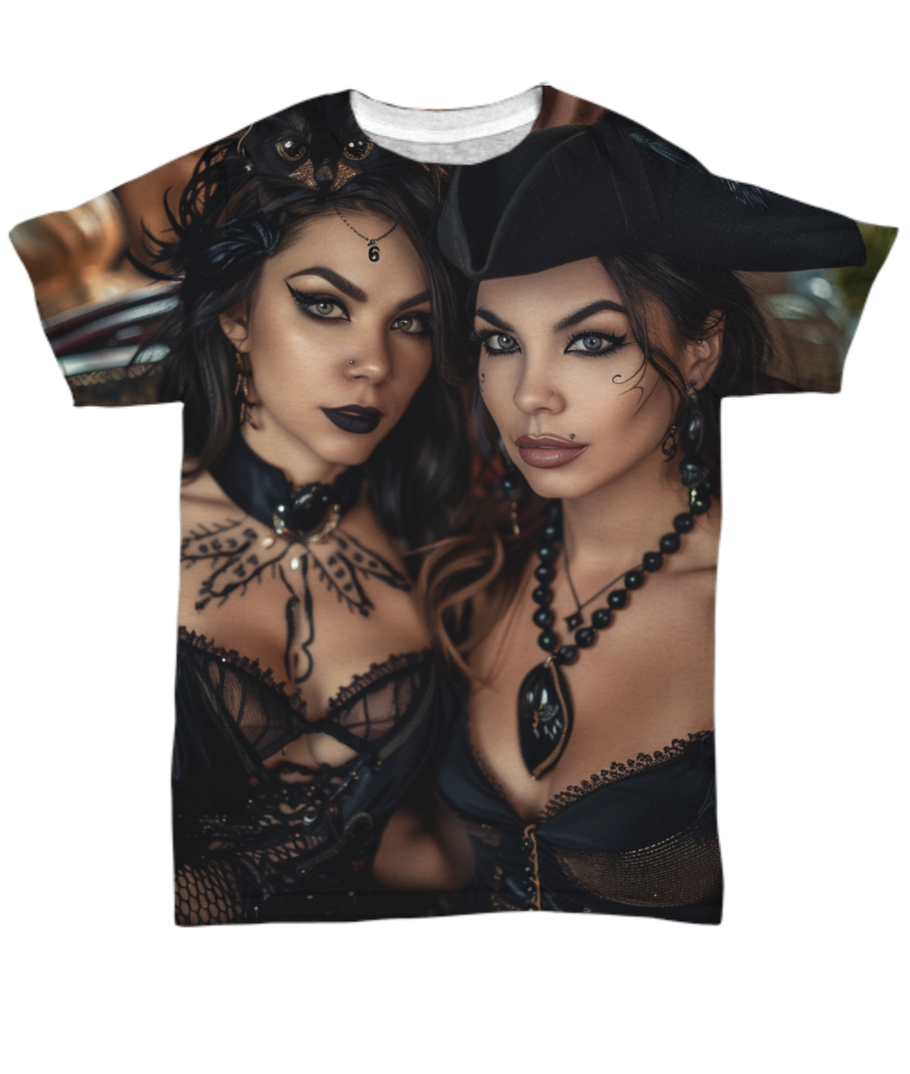 Serpent Sirens All Over T-Shirt