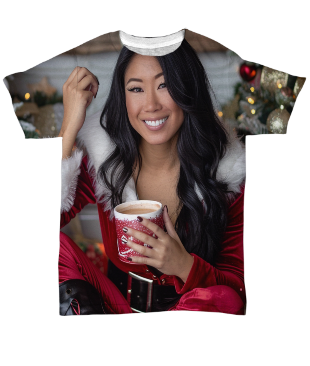 Yule Tide Temptress All Over T-Shirt