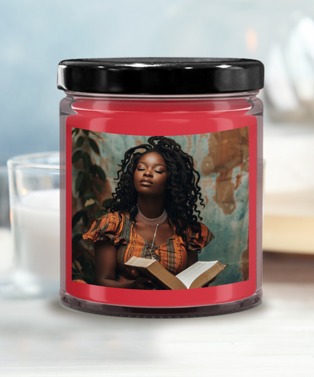 Word & Faith Candle