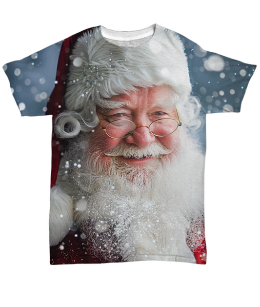 Papa Noel All Over T-Shirt