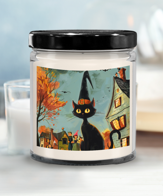 Spooky Cat Candles