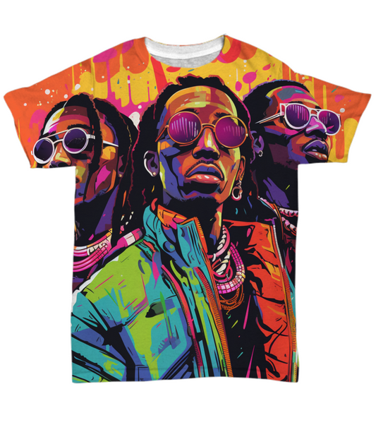 50 Years of Hip Hop - Migos All Over T-Shirt