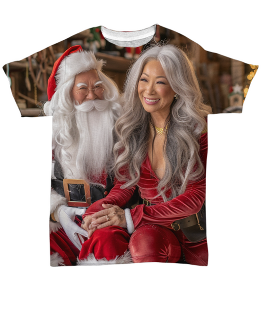 Christmas Love All Over T-Shirt