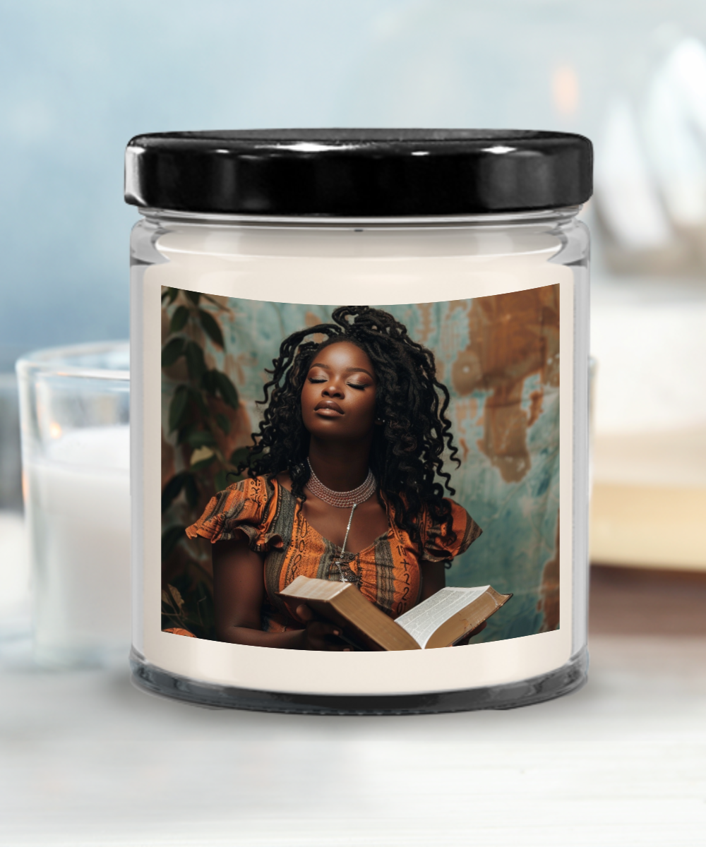 Word & Faith Candle