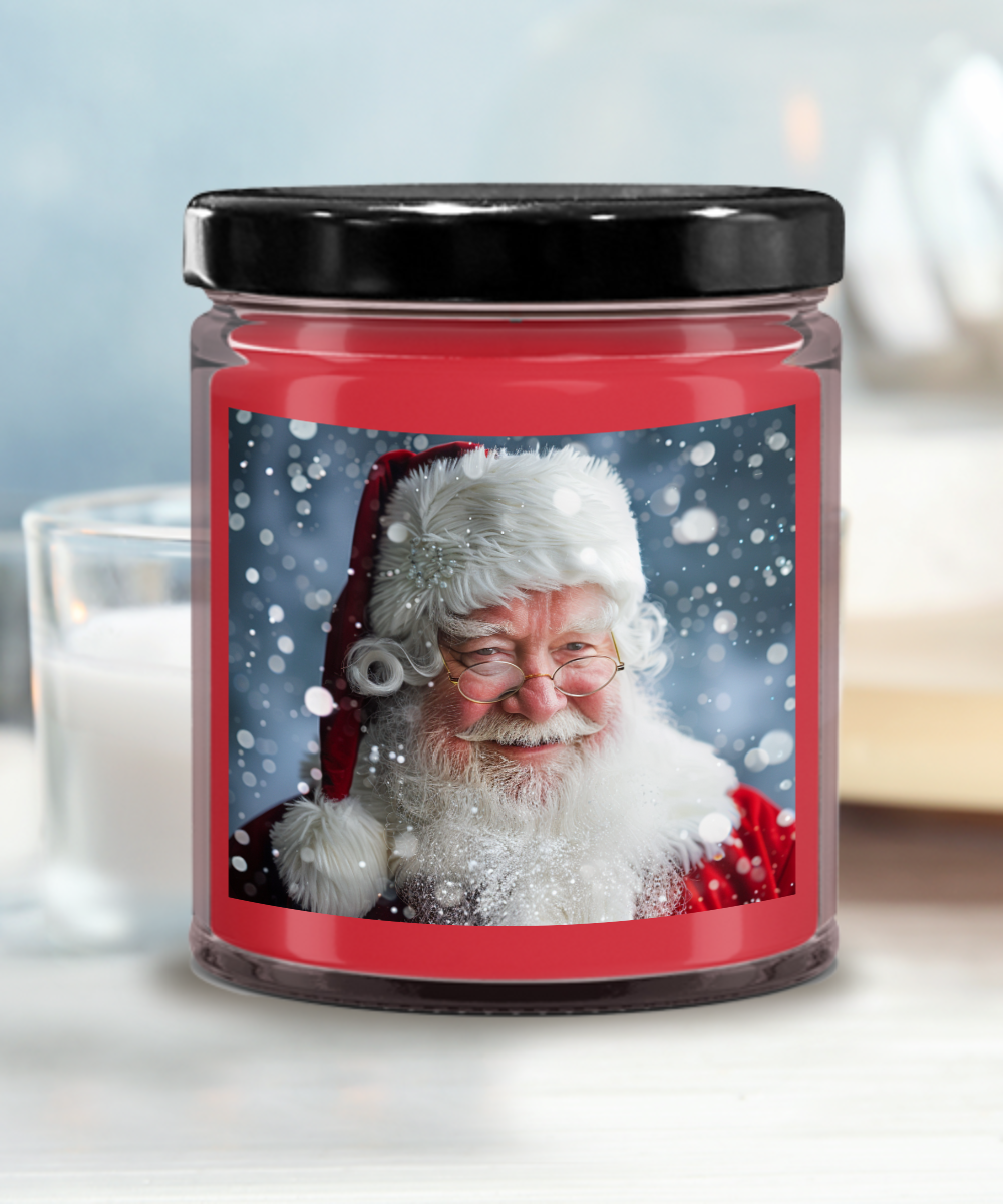 Papa Noel Candle