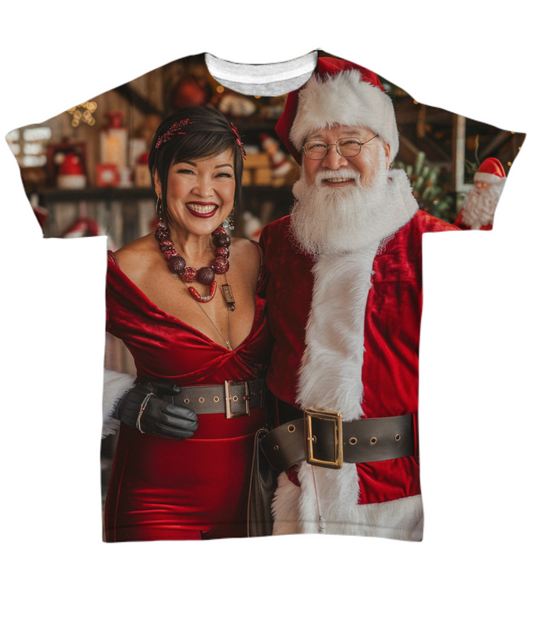 Together in Santa’s Workshop All Over T-Shirt