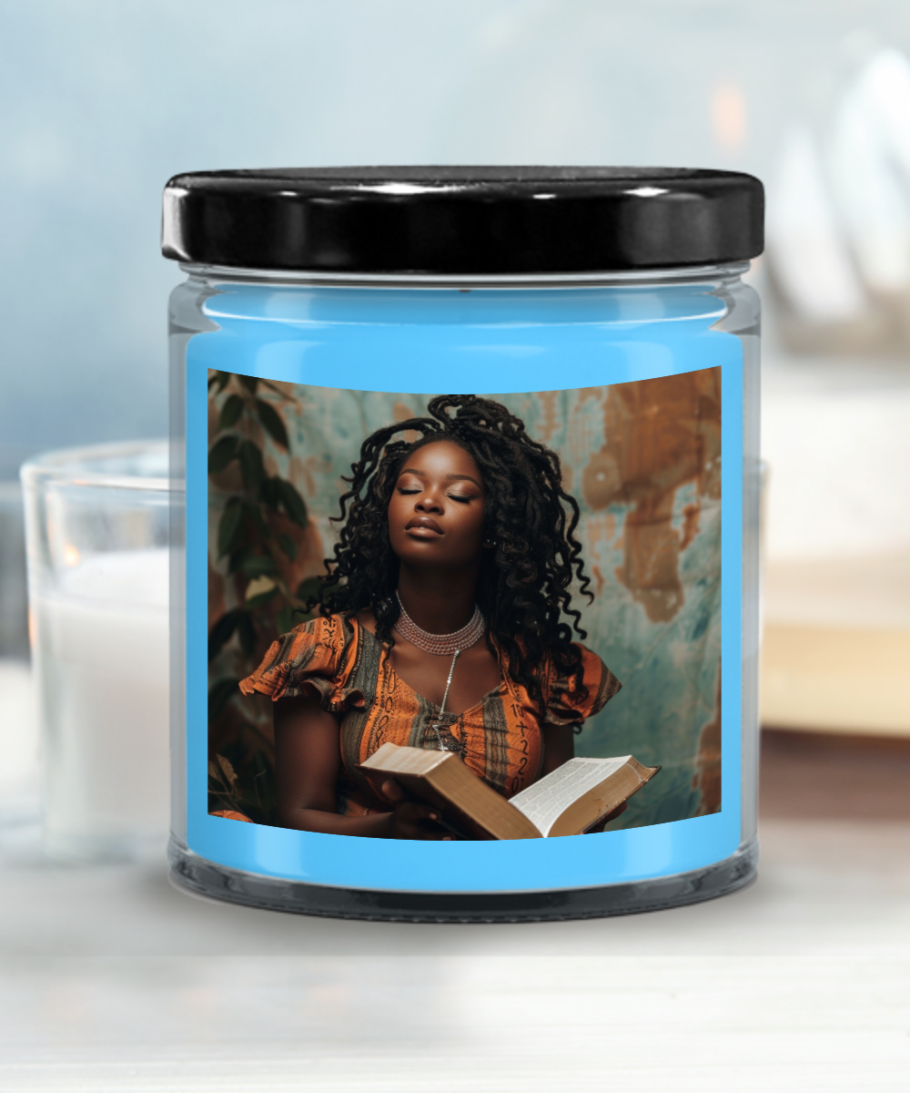 Word & Faith Candle