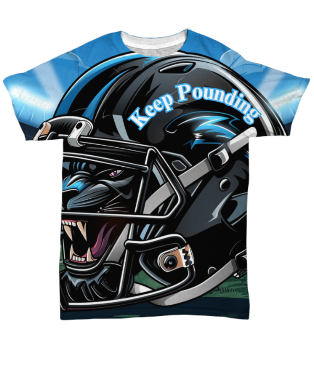 Panther "Keep Pounding" All Over T-Shirt