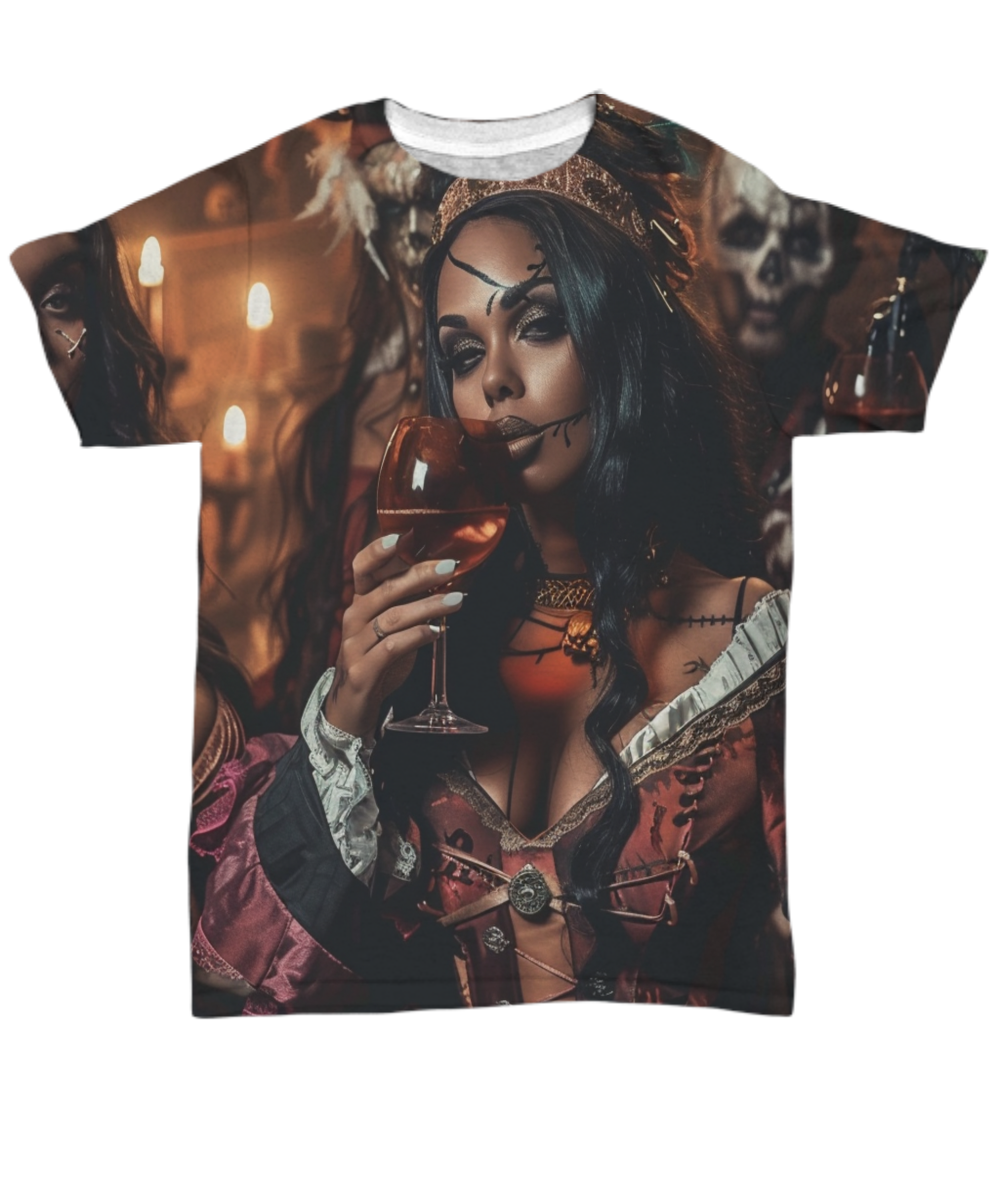 Scarlet Siren All Over T-Shirt