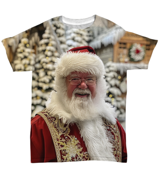 The Snowy Sleighman All Over T-Shirt