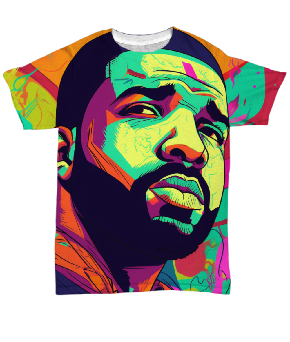 50 Years of Hip Hop - Drake All Over T-Shirt