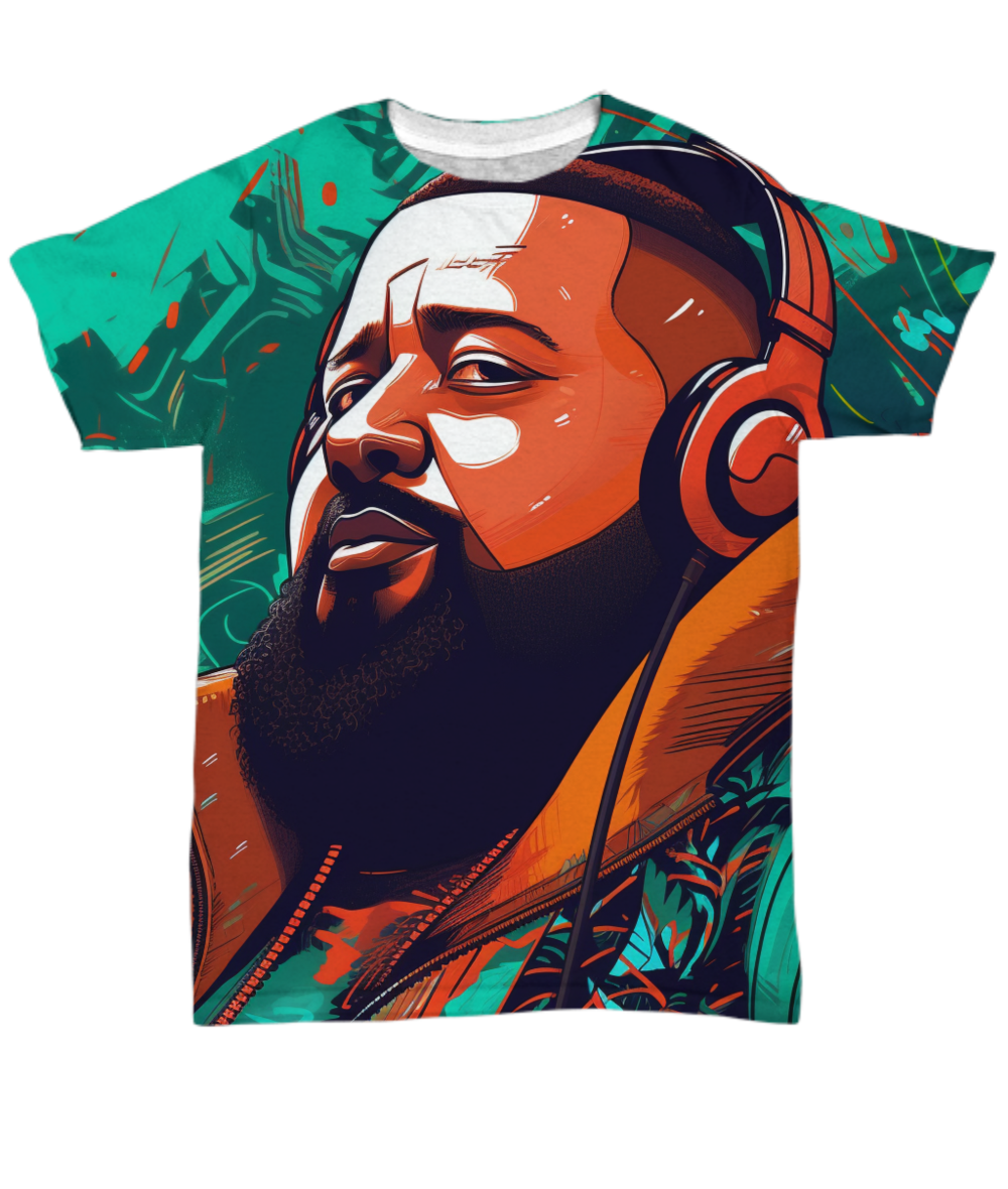 50 Years of Hip Hop - DJ Khaled All Over T-Shirt