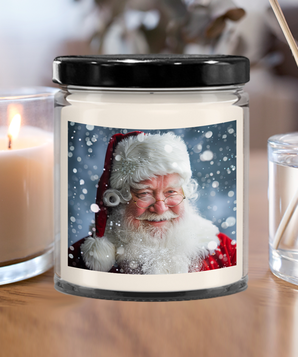 Papa Noel Candle