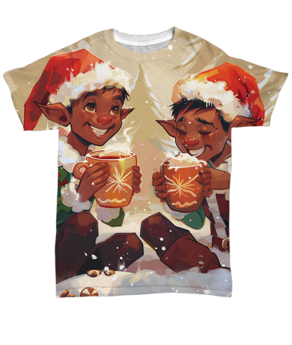 Tinsel & Twinkle All Over T-Shirt