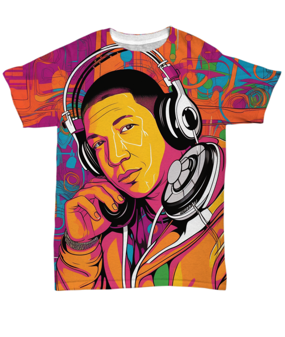 50 Years of Hip Hop - DJ Kid Capri All Over T-Shirt