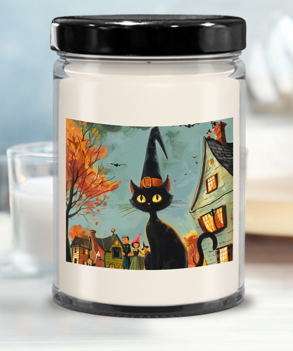 Spooky Cat Candles