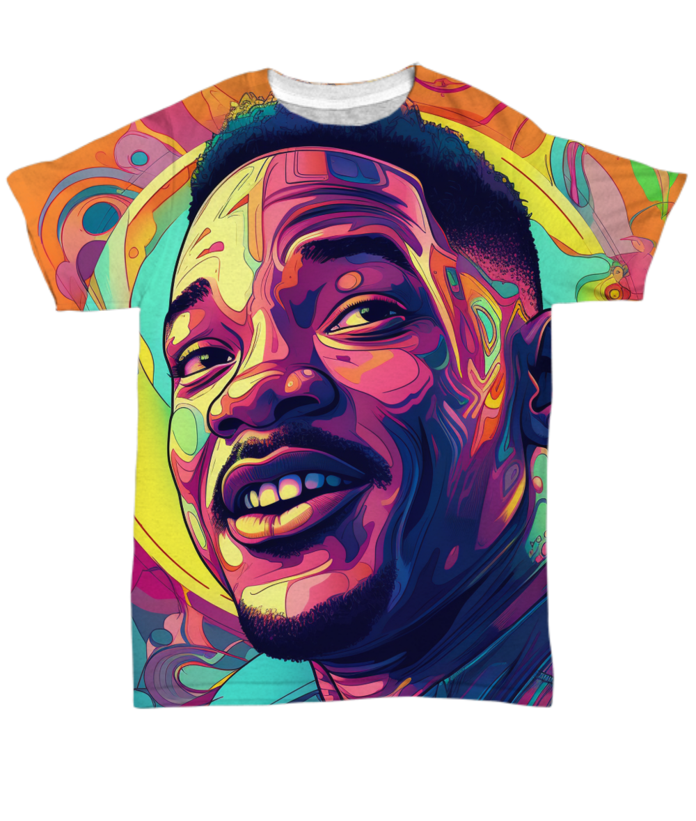 50 Years of Hip Hop - Will Smith All Over T-Shirt