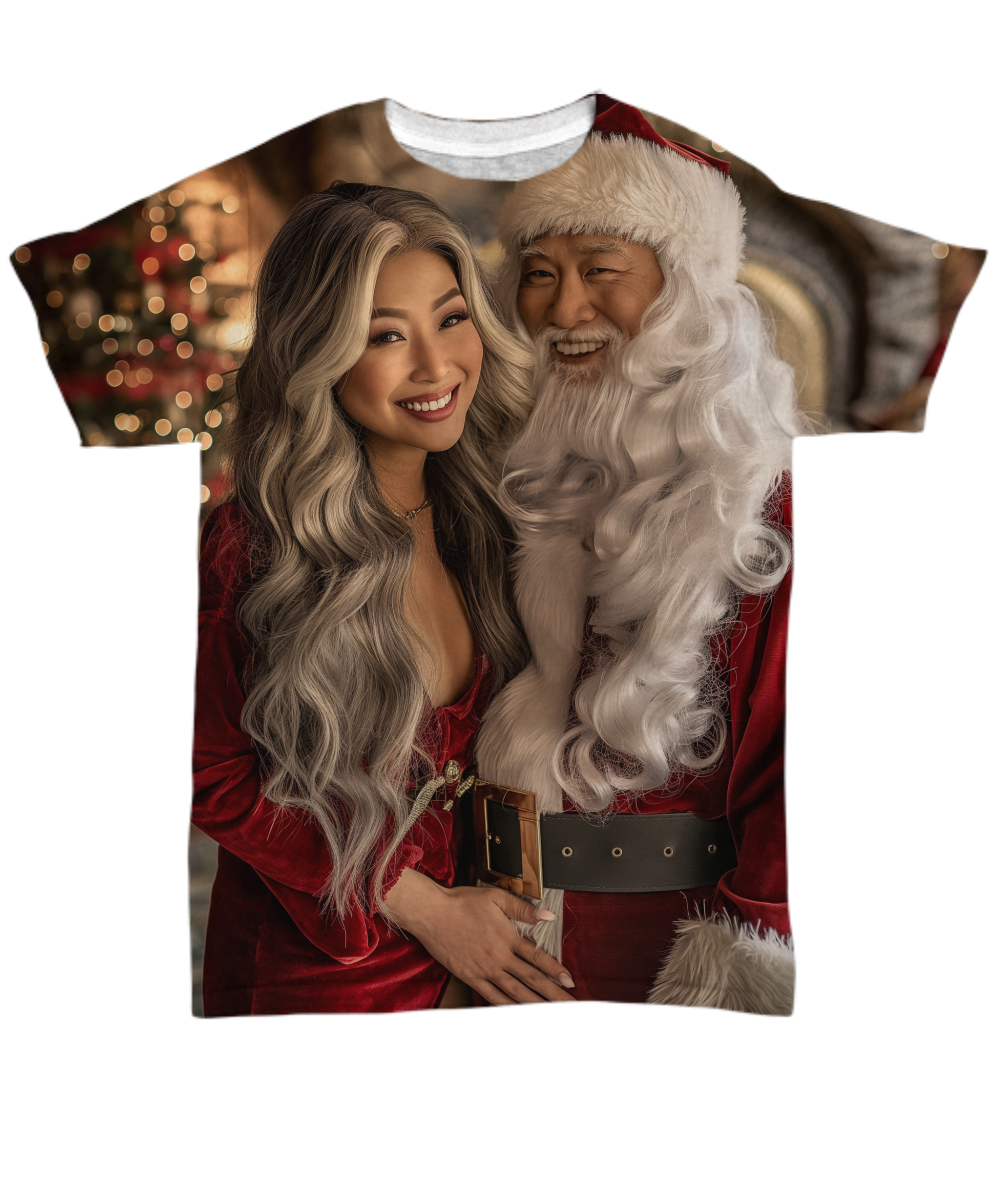 Building Christmas Joy Together All Over T-Shirt