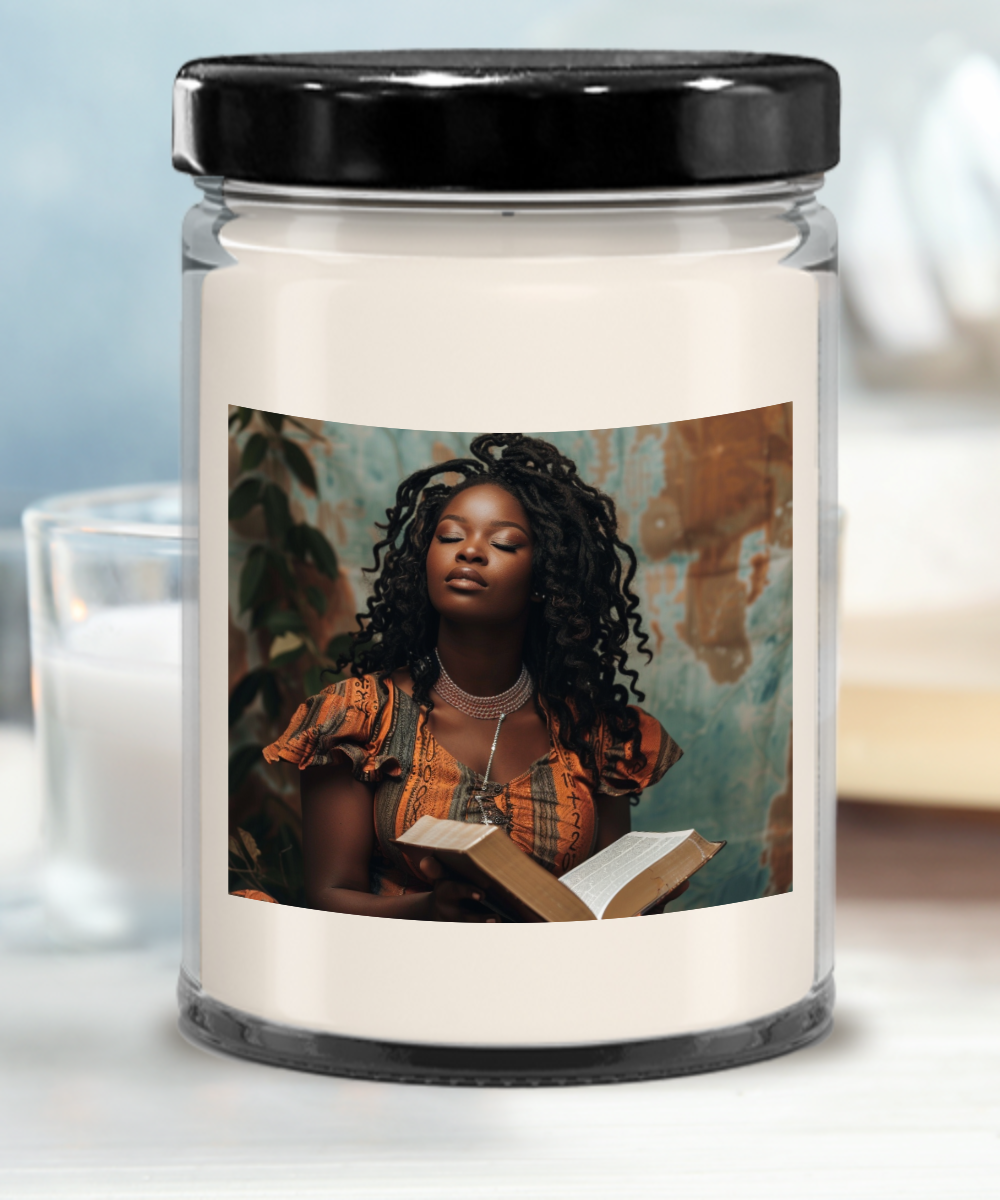 Word & Faith Candle