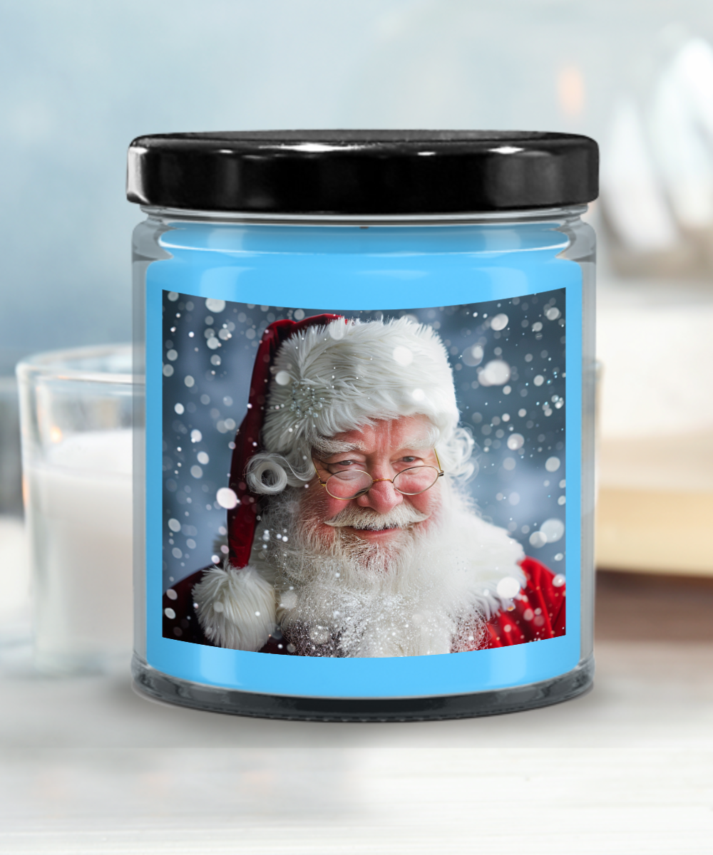 Papa Noel Candle