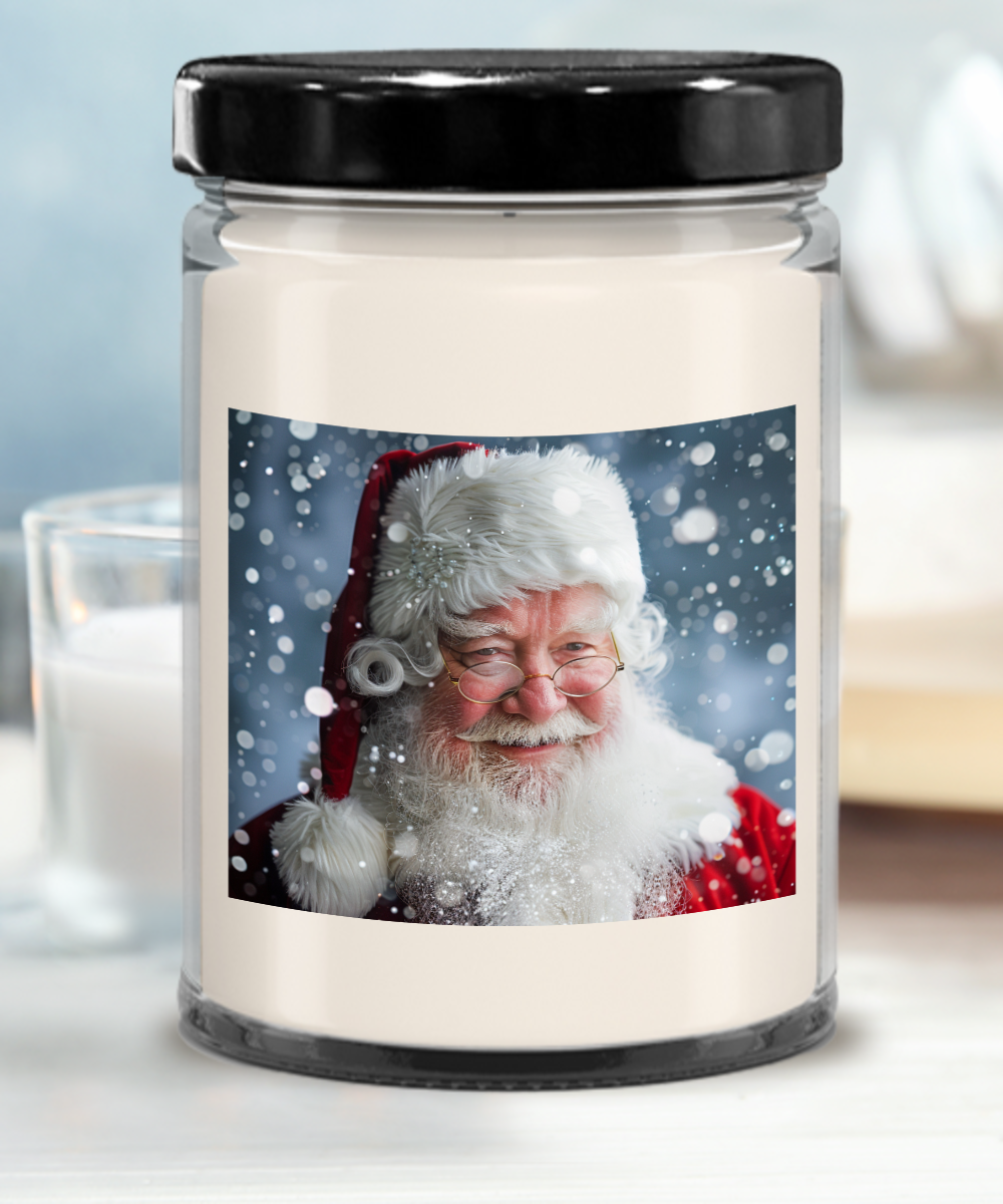 Papa Noel Candle