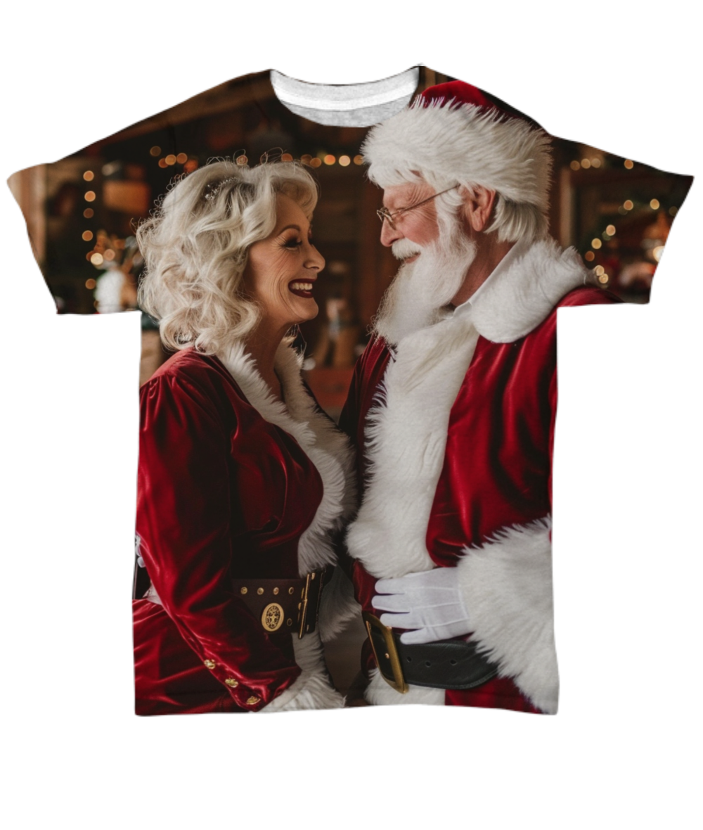 Workshop Whimsy With the Claus' All Over T-Shirt