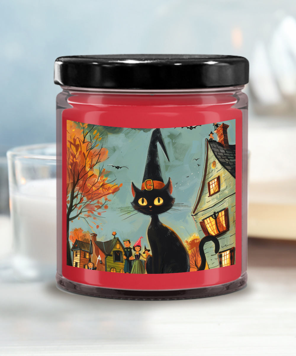 Spooky Cat Candles