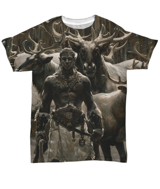 Legacy of the Elk Warriors All Over T-Shirt