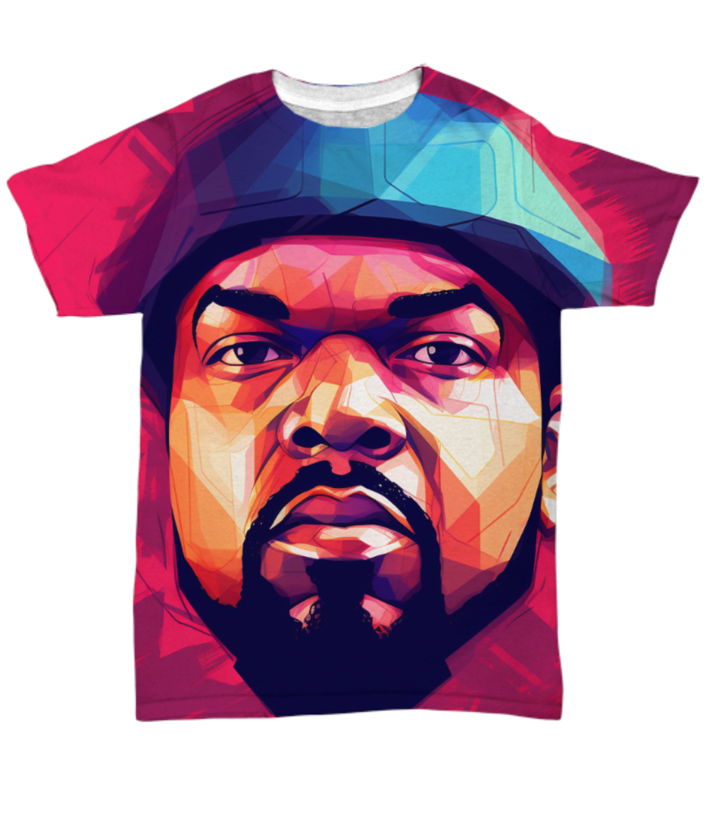 50 Years of Hip Hop - Ice Cube All Over T-Shirt