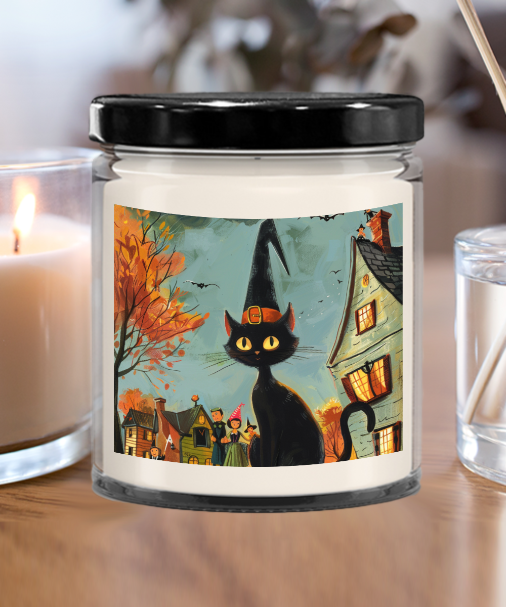 Spooky Cat Candles