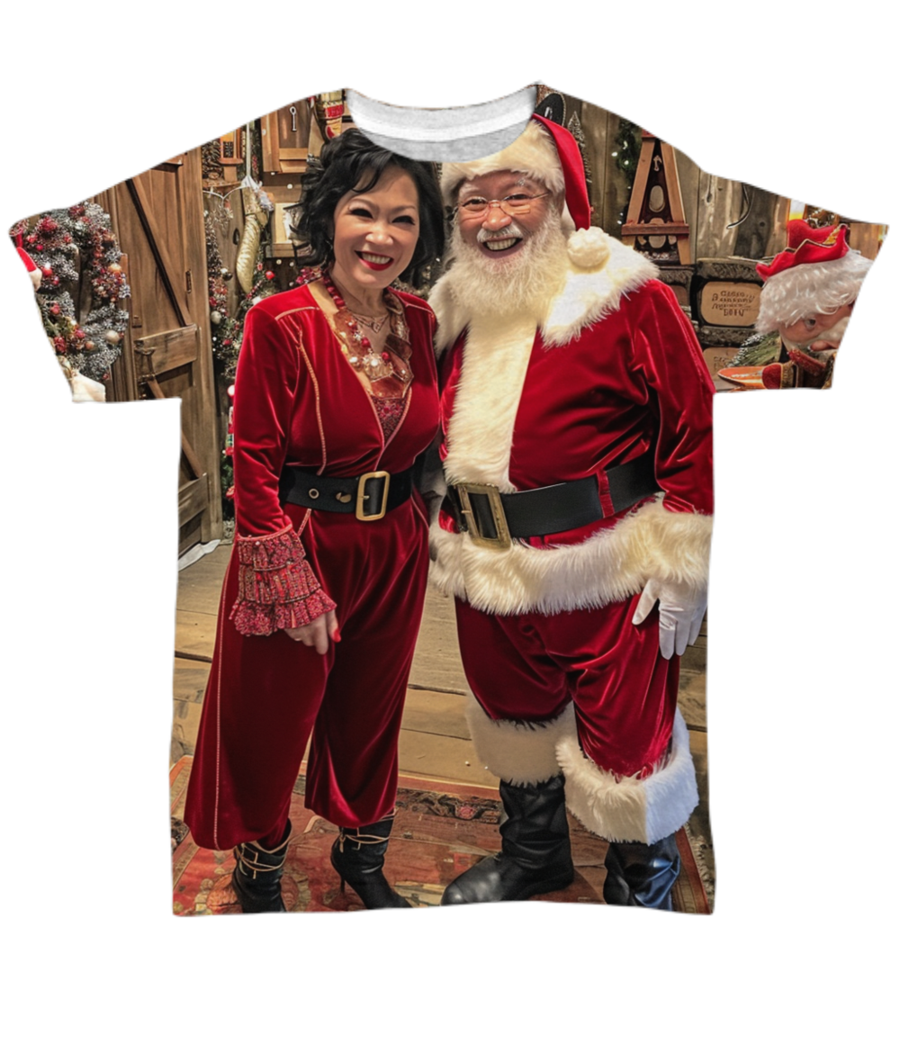 The Heart of Santa’s Workshop All Over T-Shirt