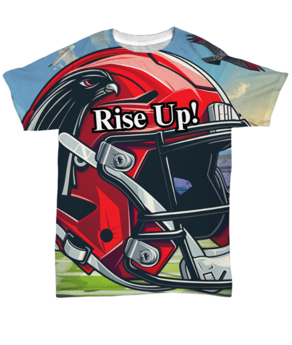 Falcon Rise Up All Over T-Shirt