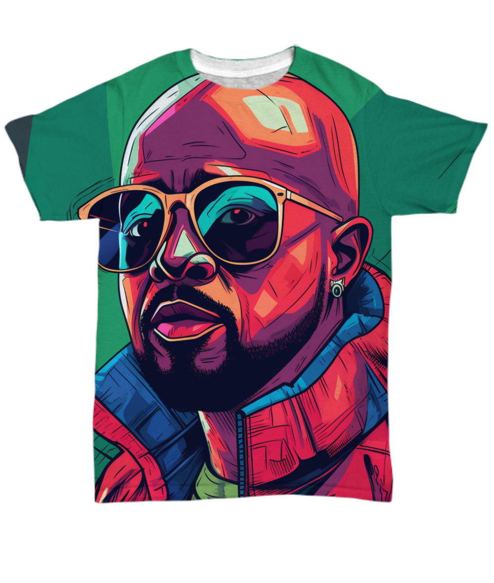 50 Years of Hip Hop - Jermaine Dupri All Over T-Shirt