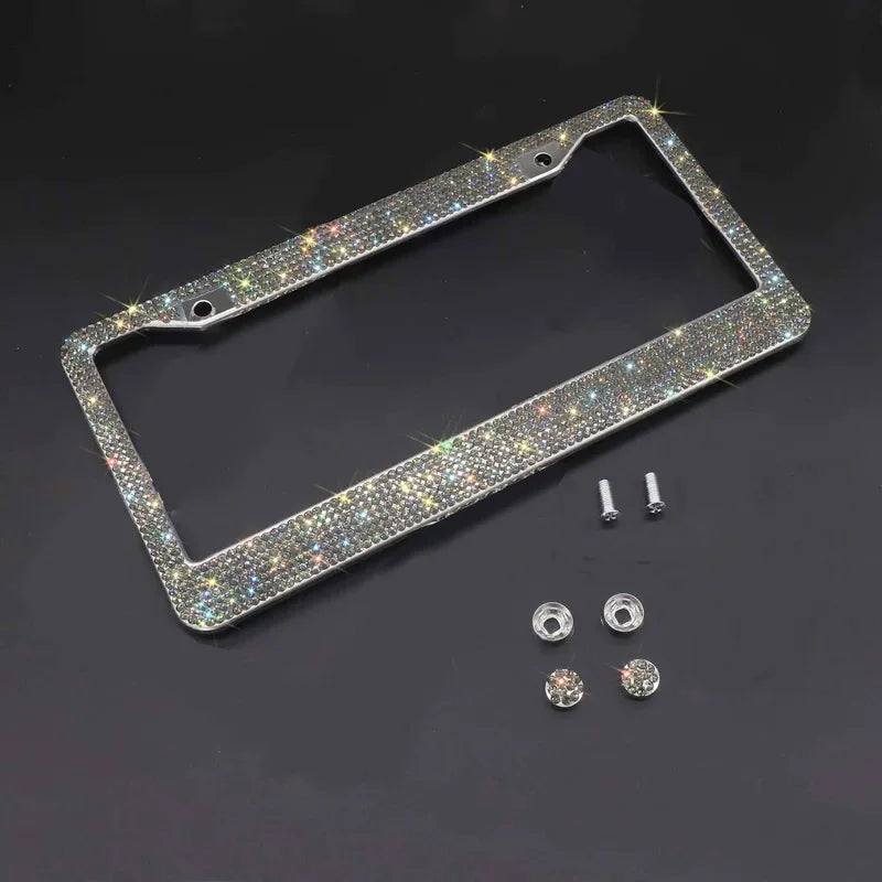 Bling License Plate Frames (2 PCS )