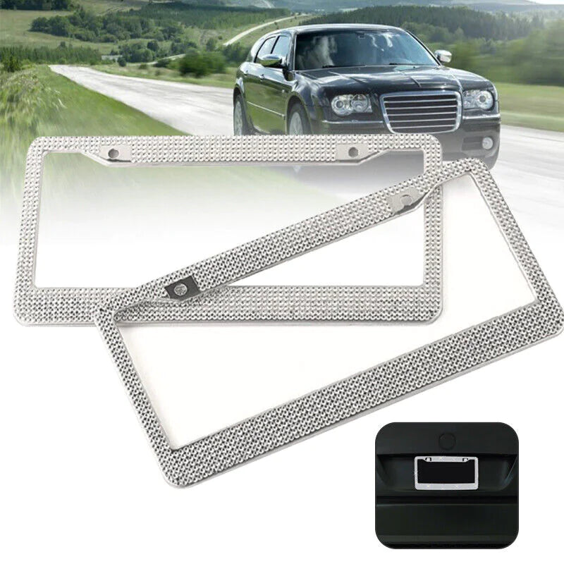 Bling License Plate Frames (2 PCS )