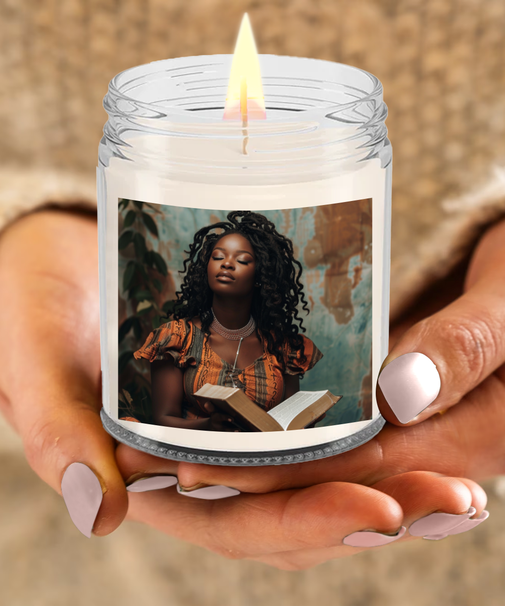 Word & Faith Candle