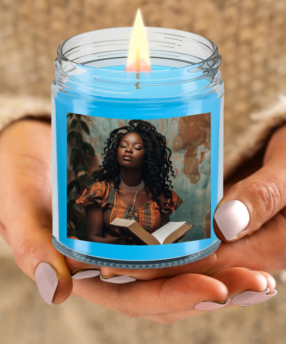 Word & Faith Candle