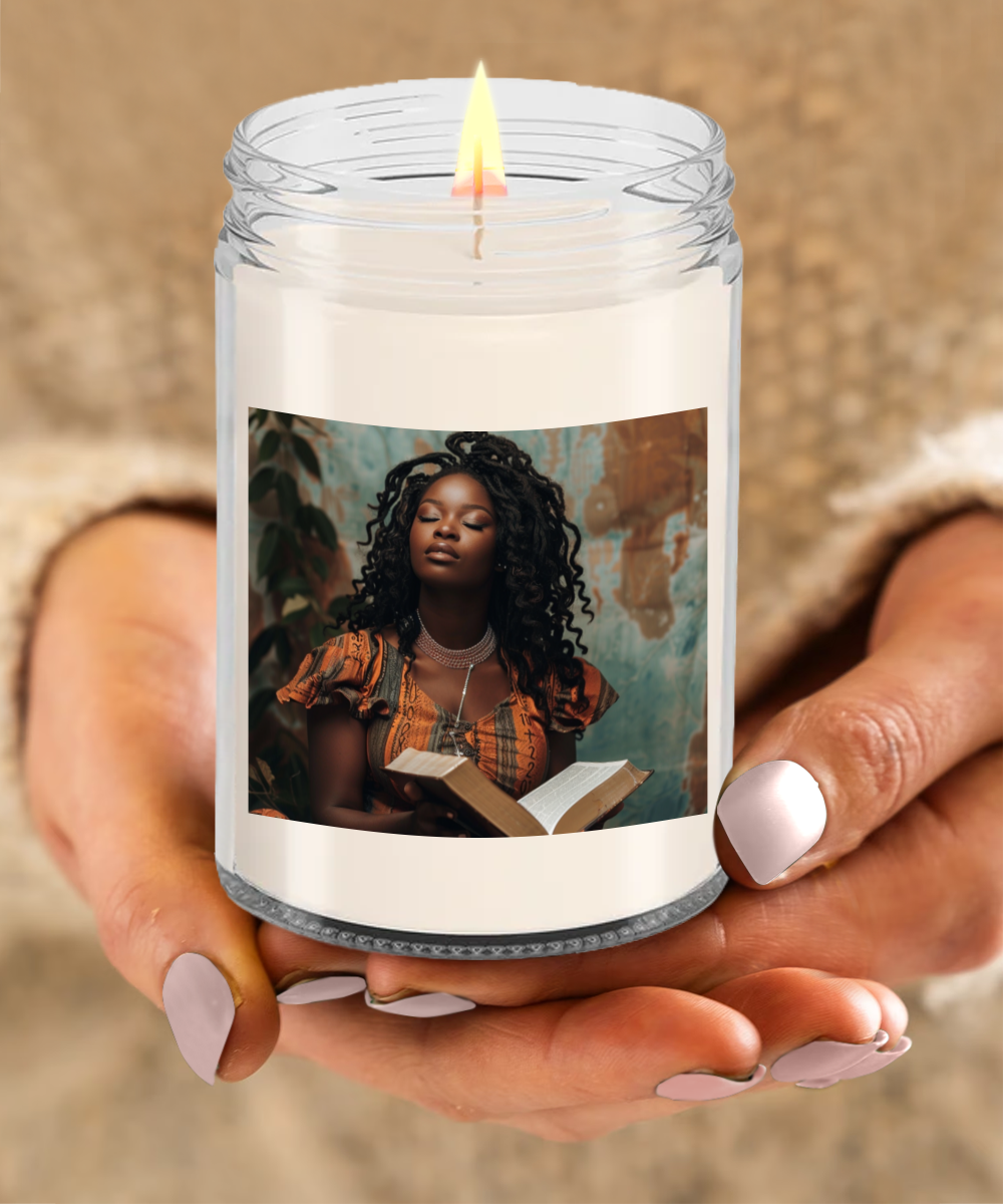 Word & Faith Candle