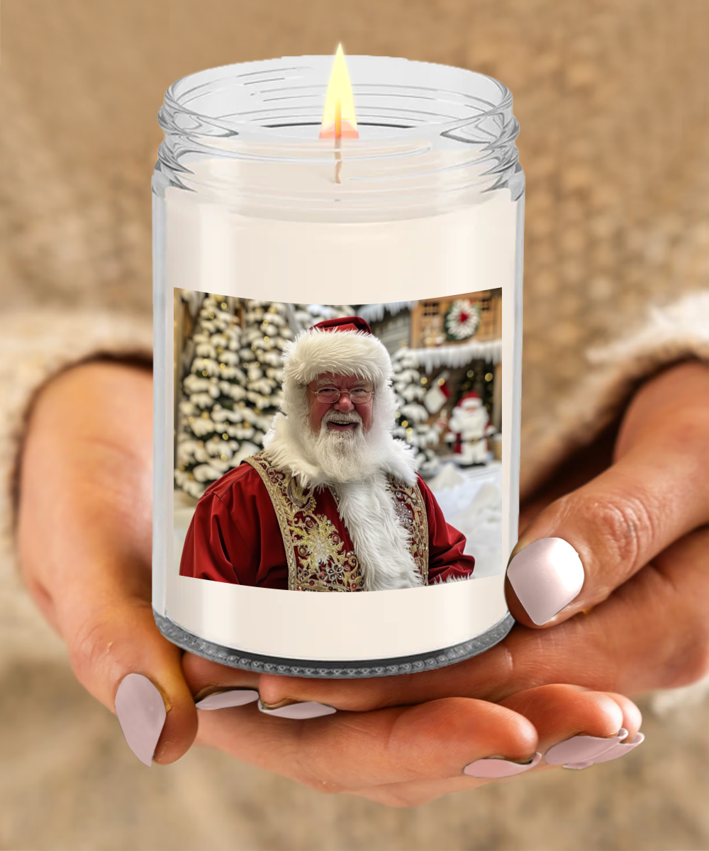 The Snowy Sleighman Candle