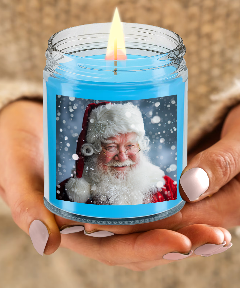 Papa Noel Candle