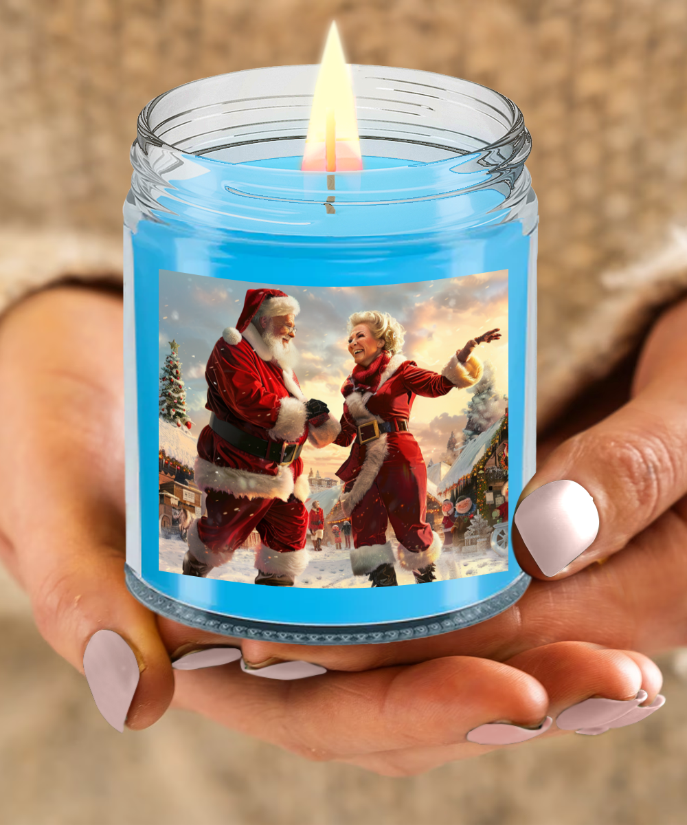 Claus Couple's Christmas Cheer Candle