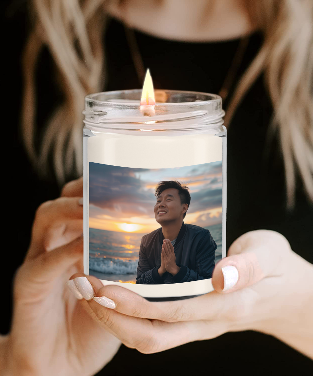 Sunset Prayer Candle