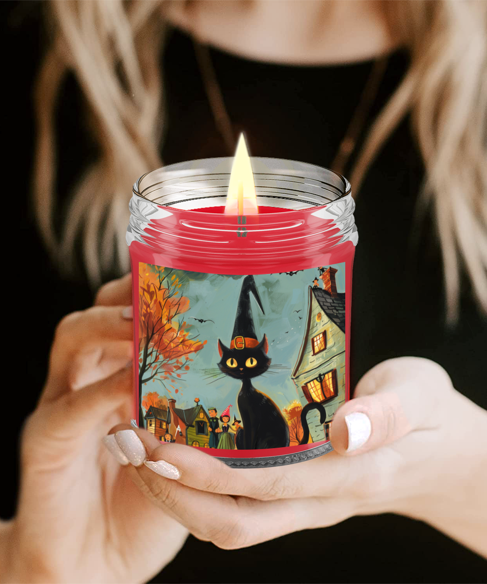 Spooky Cat Candles