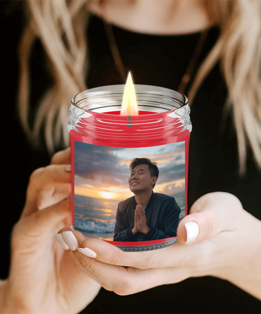 Sunset Prayer Candle