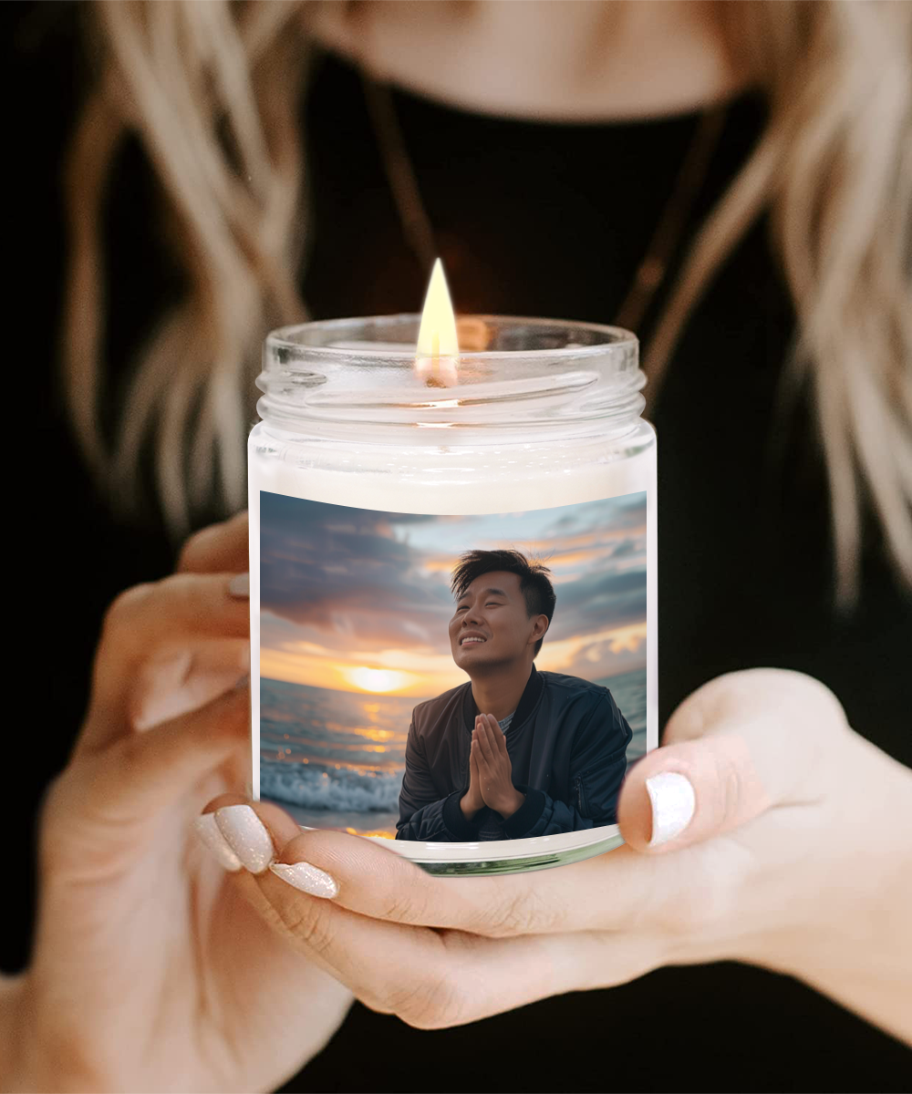 Sunset Prayer Candle