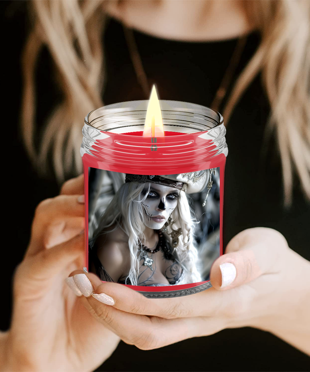 Ghostly Goddess Candles