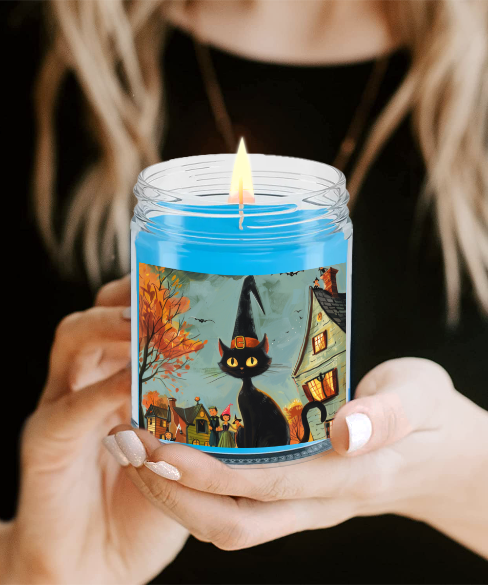 Spooky Cat Candles