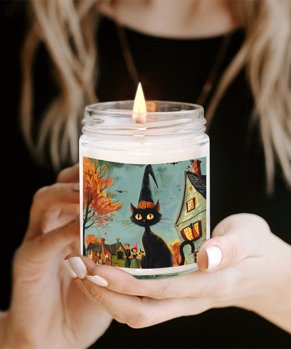 Spooky Cat Candles