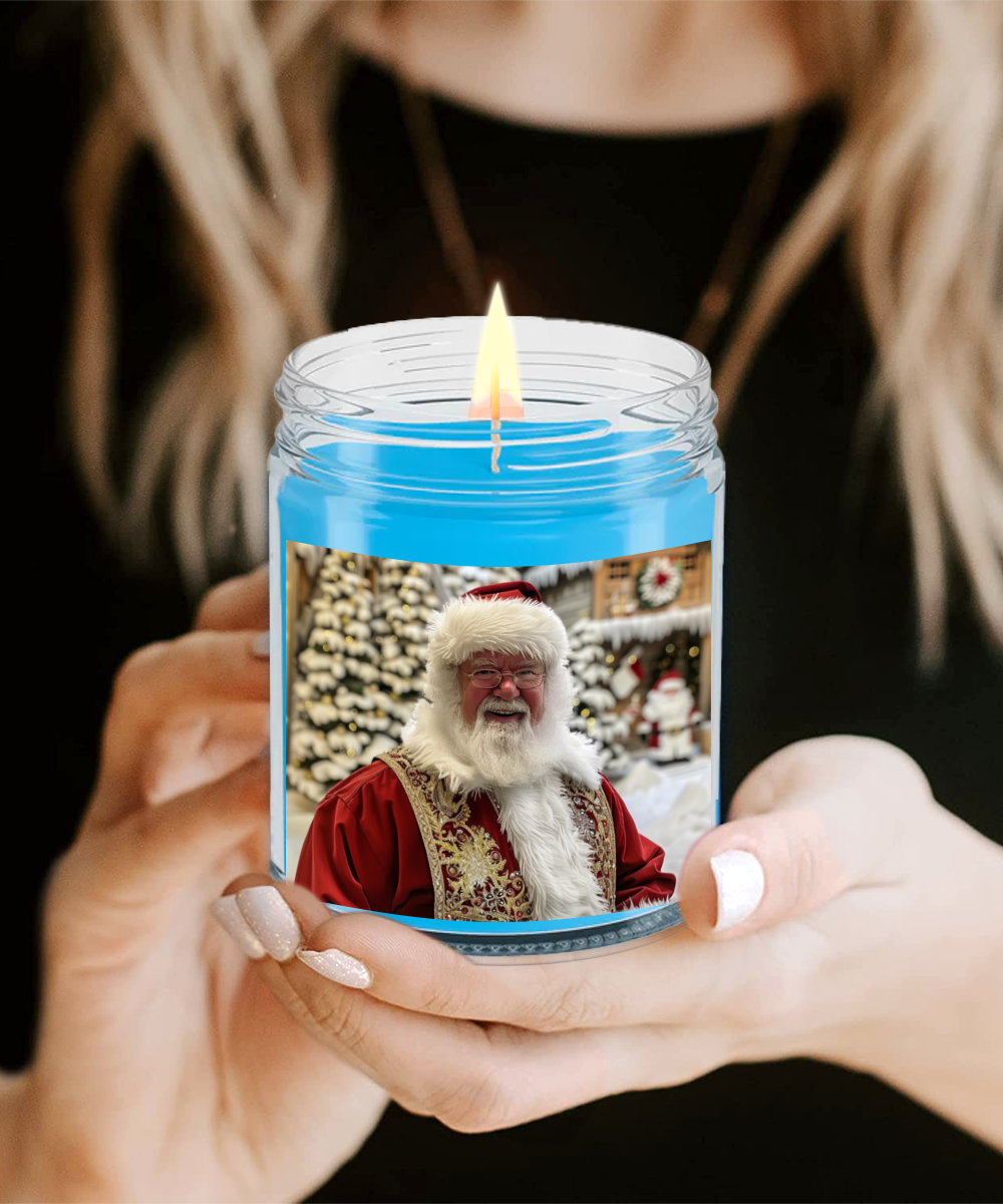 The Snowy Sleighman Candle